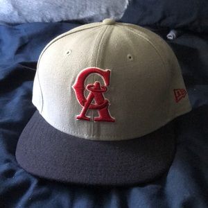 New Era California Angels Fitted 7 3/8